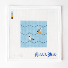 Load image into Gallery viewer, Seagull Needlepoint Coasters: Individual
