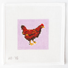 Load image into Gallery viewer, Chicken Coasters Needlepoint Canvases
