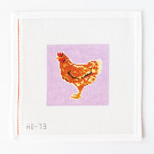 Load image into Gallery viewer, Chicken Coasters Needlepoint Canvases
