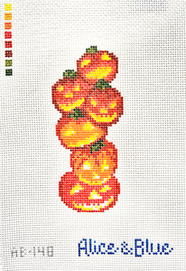 Vintage Pumpkin Stack